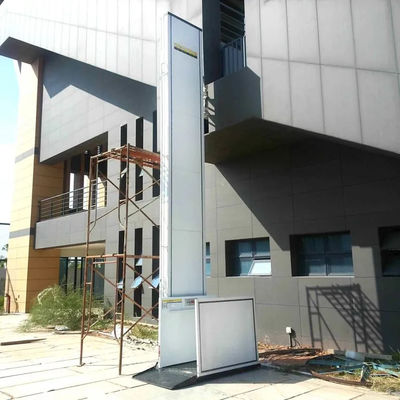 250 kg 4 m plataforma de silla de ruedas para exteriores ascensor vertical residencial