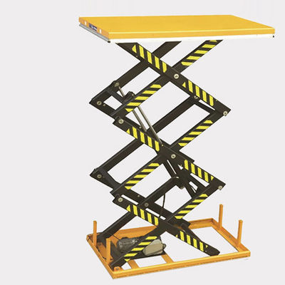 Plataforma de elevación hidráulica de 1t de capacidad 5m Mesa de elevación de carga de tijeras