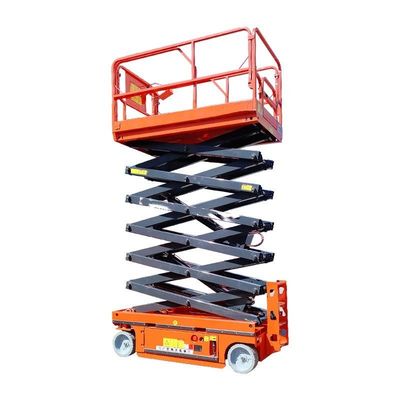 Elevación automotriz de 8 m 10 m 450 kg Elevación móvil de tijeras para trabajos a gran altitud