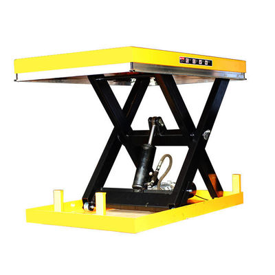 1m Carga 1000kg Mesa elevadora pequeña Hidráulica Tablas elevadoras fijas con tijeras