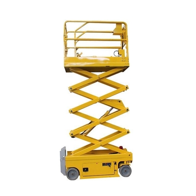 Plataforma elevadora de tijera autopropulsada de 6m 8m 230kg, plataforma elevadora de tijera vertical eléctrica