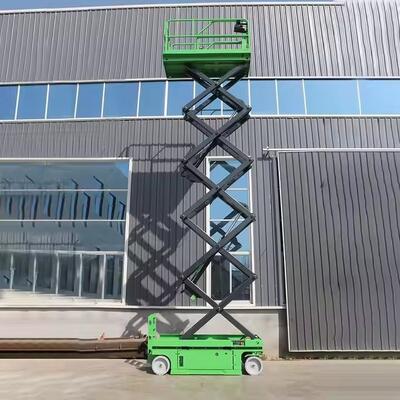 plataforma de elevación hidráulica eléctrica del elevador de tijera del trabajo aéreo de los 6m los 8m el 10m