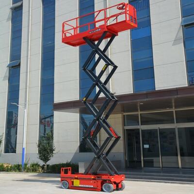 Eléctrico autopropulsado Scissor la capacidad 450kg de la elevación el 10m para la operación de 2 personas
