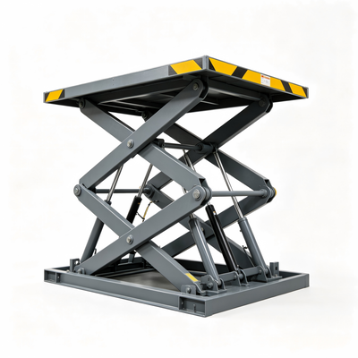 Mesa elevadora de tijera hidráulica fija de 1000kg 2m 3m 4m 5m